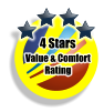 4 Stars Value & Comfort Rating